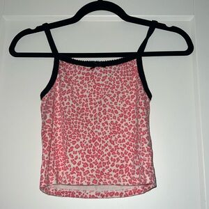 Brandy Melville Pink Cheetah Tank